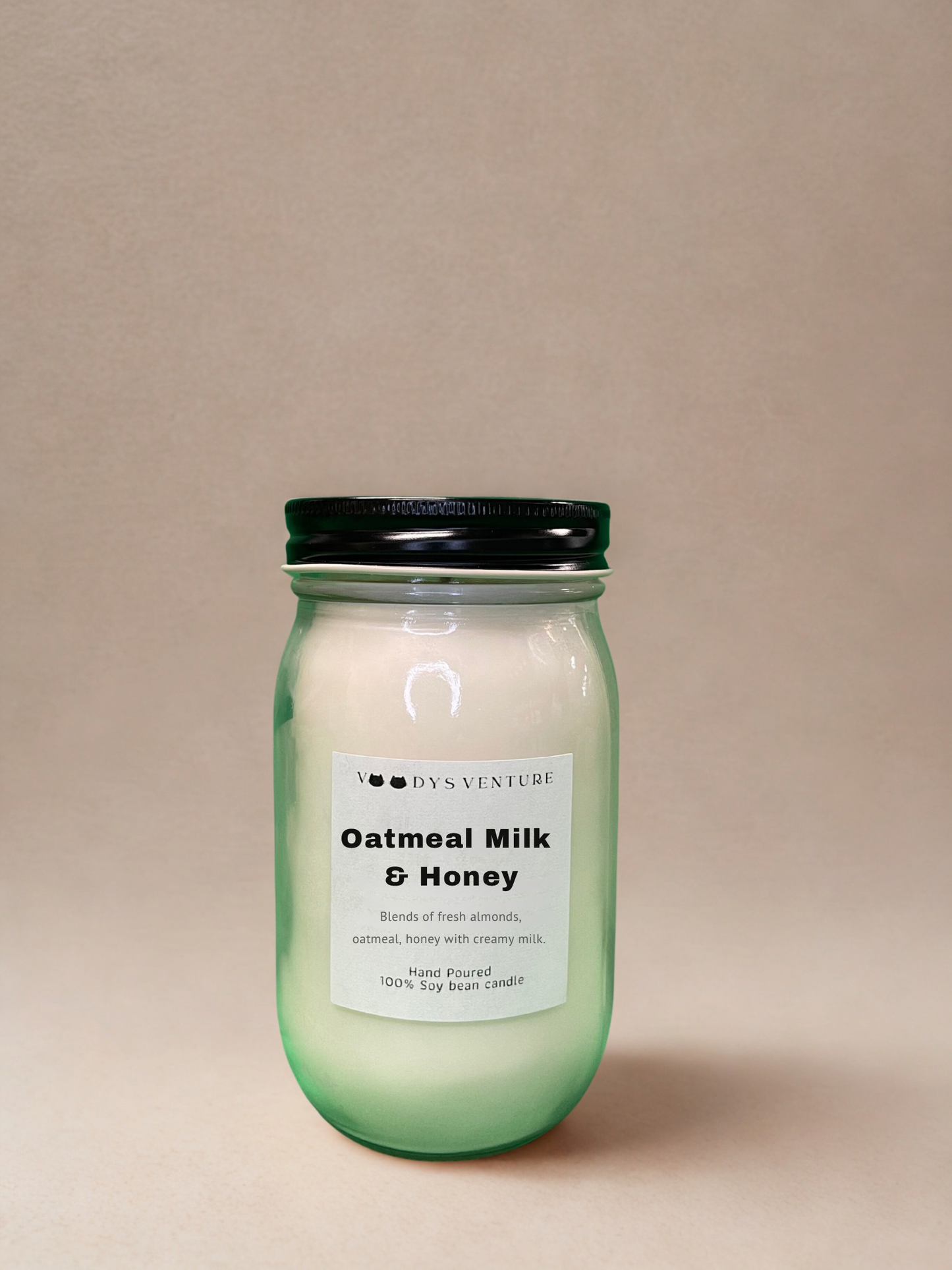 Oat milk and Honey 14oz candle