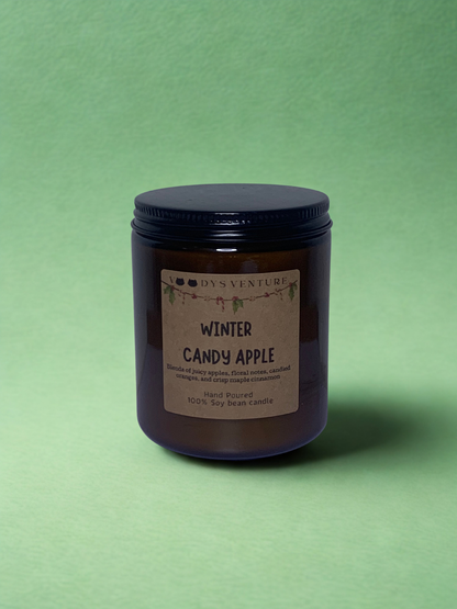Winter Candy Apple 14oz candle