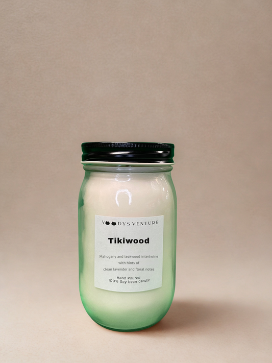 Tikiwood 14oz candle