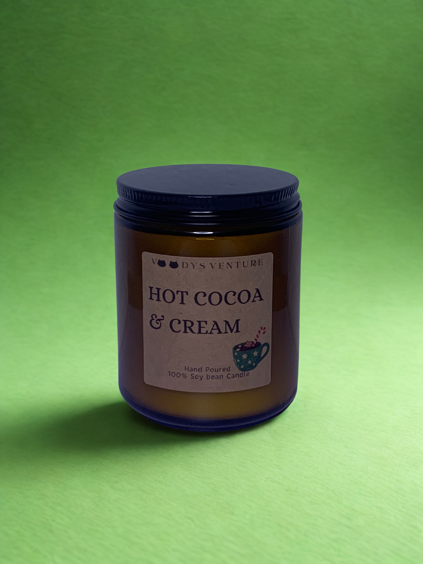Hot Cocoa and cream 14oz candle