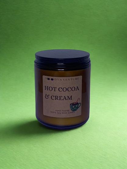 Hot Cocoa and cream 14oz candle