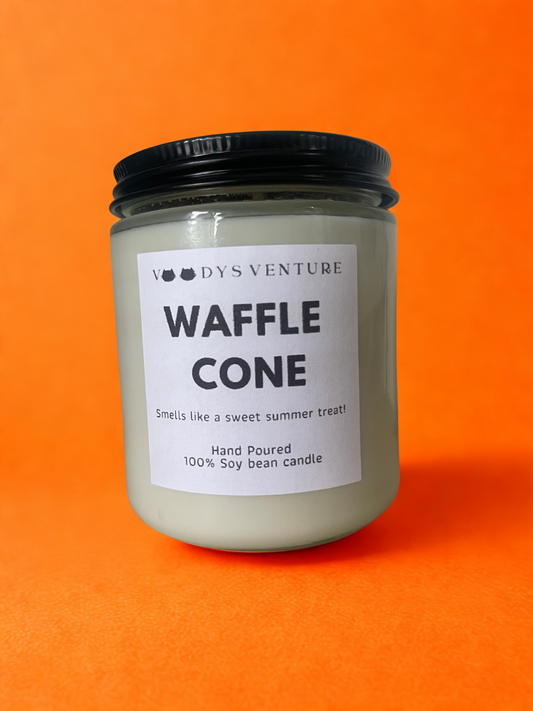 Waffle Cone 8oz candle