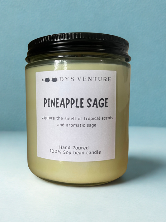 Pineapple Sage 8oz candle